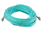 Monoprice® 30m OM2 LC to LC Fiber Optic Cable, Aqua