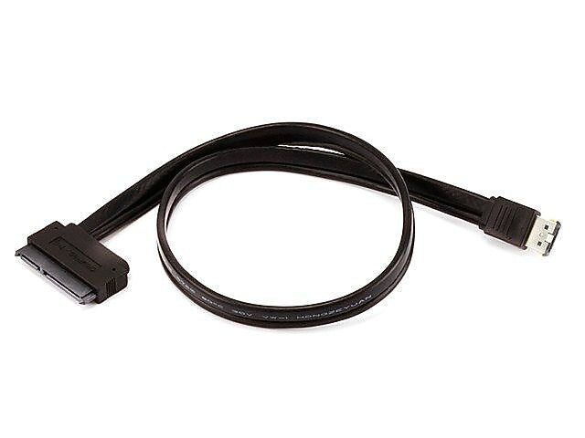 Monoprice 108492 1.5' eSATAp to 22-Pin SATA Power Cable, Black
