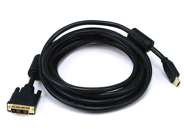Monoprice 2505 15' HDMI/DVI-D Audio/Video Cable, Black