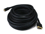 Monoprice® 50' CL2 HDMI to DVI 22AWG Adapter Cable, Black