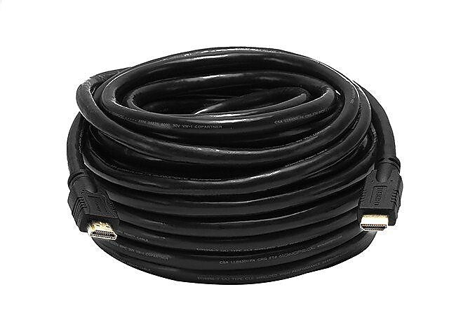 Monoprice® 50' CL2 24AWG Dual Link DVI-D Cable, Black