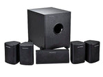 Monoprice® 125W 5.1 Channel Home Theater Speaker System, Black