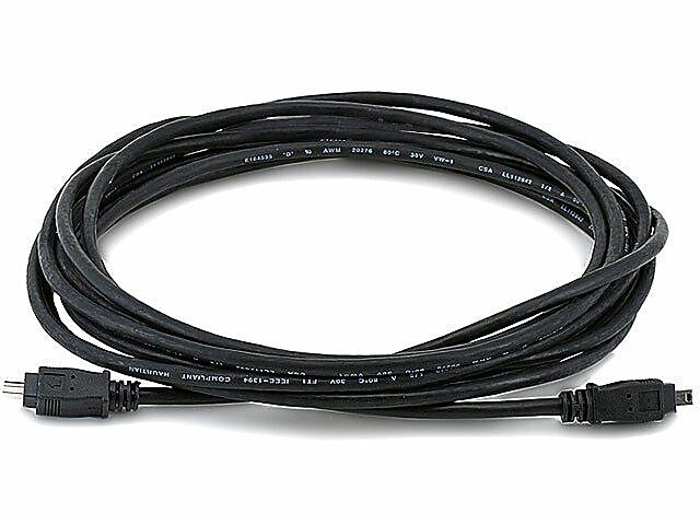 Monoprice® 15' 4 Channel XLR Male to XLR Female Snake Cable, Assorted