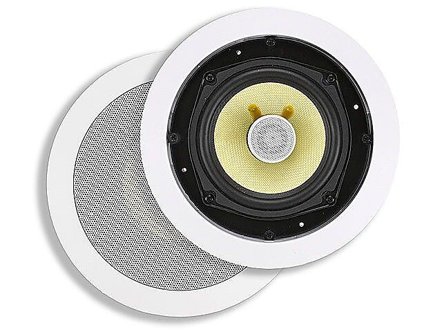Monoprice® 100W 5 1/4" Center Channel In-Wall Speaker, White