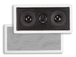 Monoprice® 100W 5 1/4" Center Channel In-Wall Speaker, White