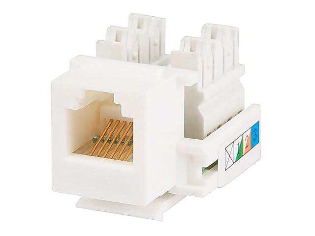 Monoprice® RJ-12 110 Type 90 Keystone Jack, White