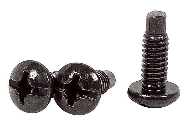 Monoprice 12/24 Screw For Rack, Black (108622)
