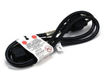 Monoprice 3' 18AWG Non Polarized AC Power Cord, Black