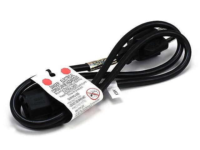 Monoprice 3' 18AWG Non Polarized AC Power Cord, Black