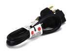 Monoprice 2' Extension Cord, 16 AWG, Black (105297)
