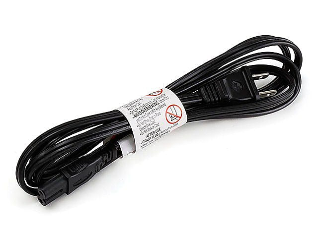 Monoprice 6 ft. 18AWG Non Polarized AC Power Cord, Female to Male, Black (107672)