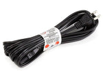 Monoprice 15' 18AWG Non Polarized AC Power Cord, Black (107674)
