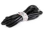 Monoprice® 15' 14AWG Right Angle Power Cord With PC Power Connector Socket, Black