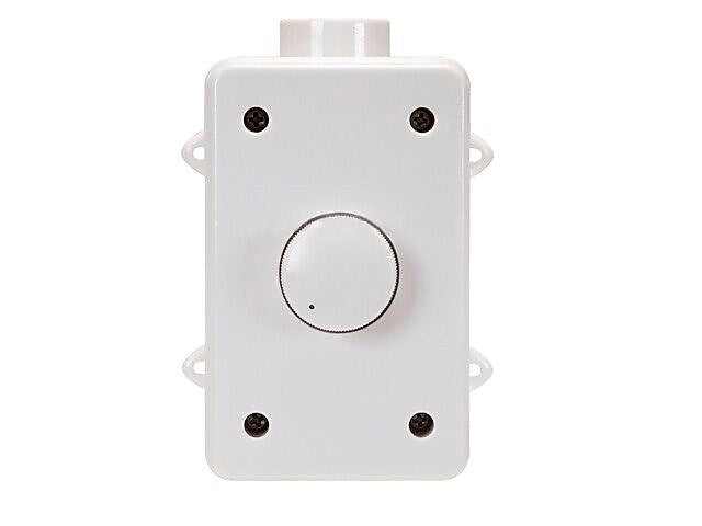 Monoprice® 108240 100 W Outdoor Speaker Volume Controller, White