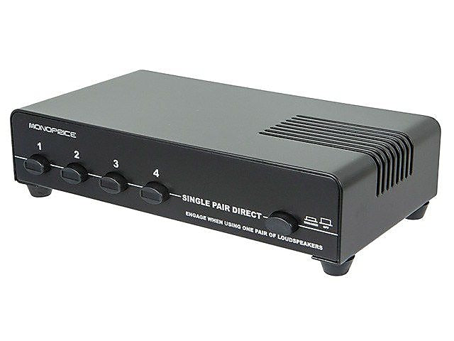 Monoprice® 109995 4 Channel Speaker Selector