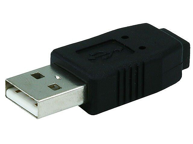 Monoprice® USB 2.0 A Female to Female Coupler Adapter Flush Type Keystone Jack, White