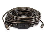 Monoprice 49' USB A to USB B Cable, Male to Male, Black (107643)