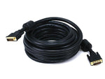 Monoprice 102097 25' DVI-D Cable, Black