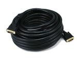 Monoprice® 50' CL2 24AWG Dual Link DVI-D Cable, Black