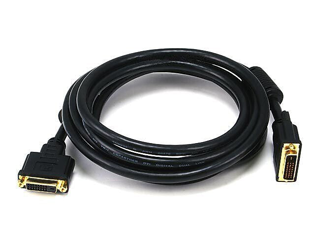 Monoprice® 10' DisplayPort Male to VGA Male 28AWG Cable, White