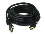 Monoprice® 35' CL2 24AWG Dual Link DVI-D Cable, Black