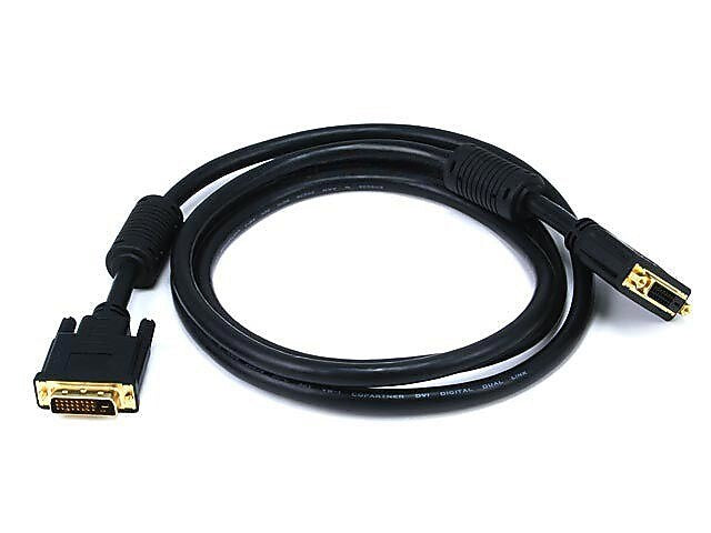 Monoprice 103546 6' DVI-D Cable, Black