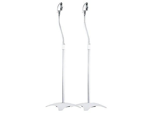 Monoprice® SS-01 Speaker Floor Stand, Silver