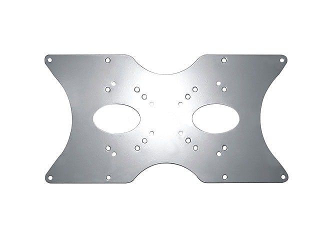 Monoprice® 103403 400 x 200mm Universal Bracket Adapter, Silver