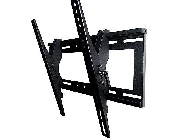 Monoprice® 106526 Adjustable Tilting Wall Mount Bracket For 32"-52" Display Up to 125 lbs., Black