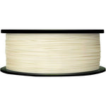 Makerbot® MP06591 1.75mm PLA Filament Cartridge For Replicator Desktop 3D Printers, Small Spool, White