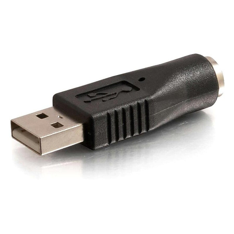 C2G® USB Male to PS2 Female Adapter, Black