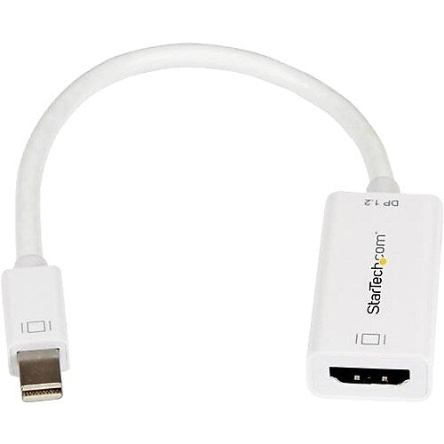 StarTech MDP2HD4KSW 5.88" Mini DisplayPort to HDMI Adapter Cable, White