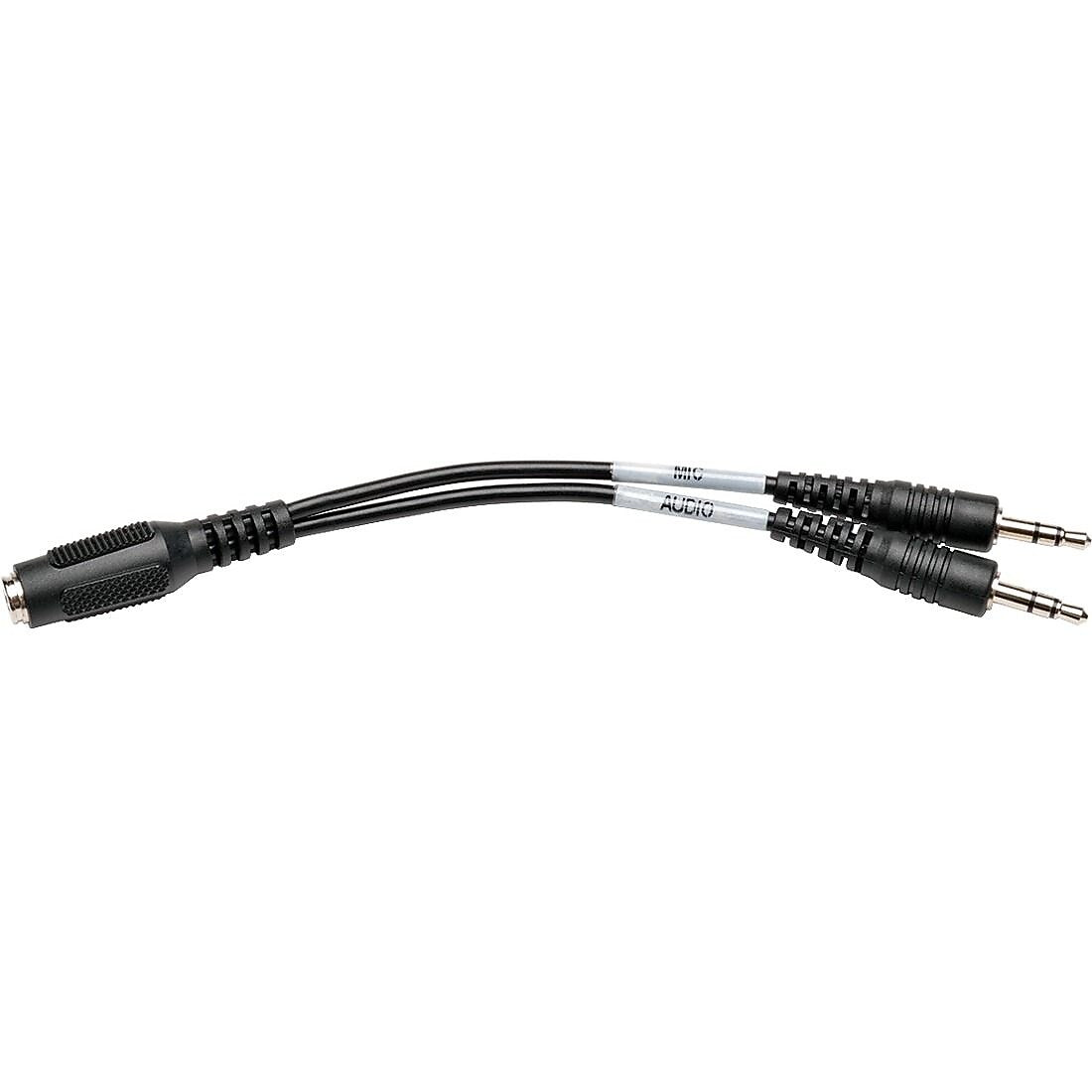 Tripp Lite P318-06N-FMM 0.5' Stereo Audio Cable, Black