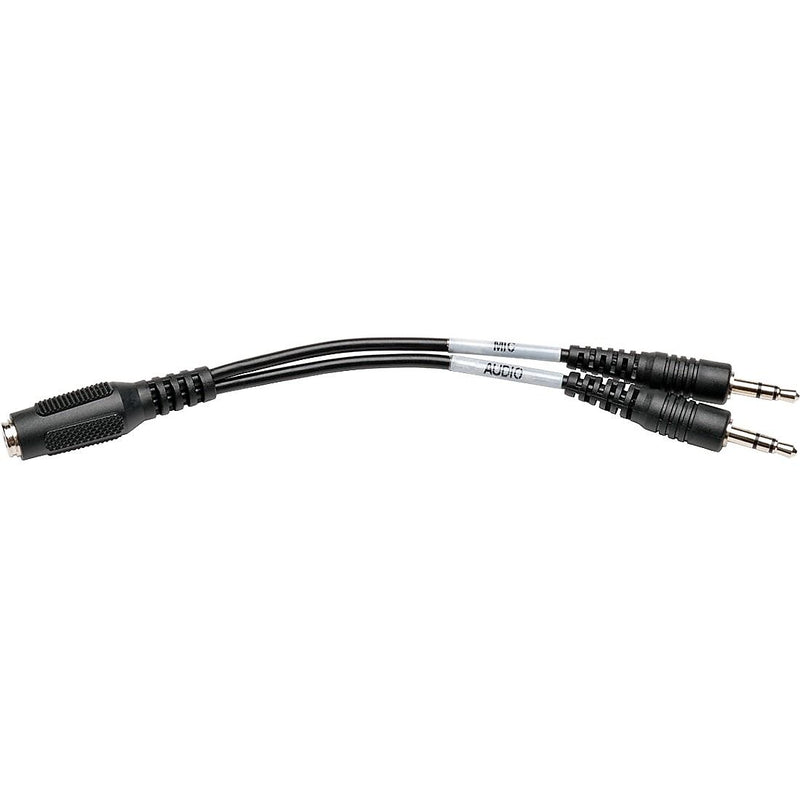 Tripp Lite P318-06N-FMM 0.5' Stereo Audio Cable, Black