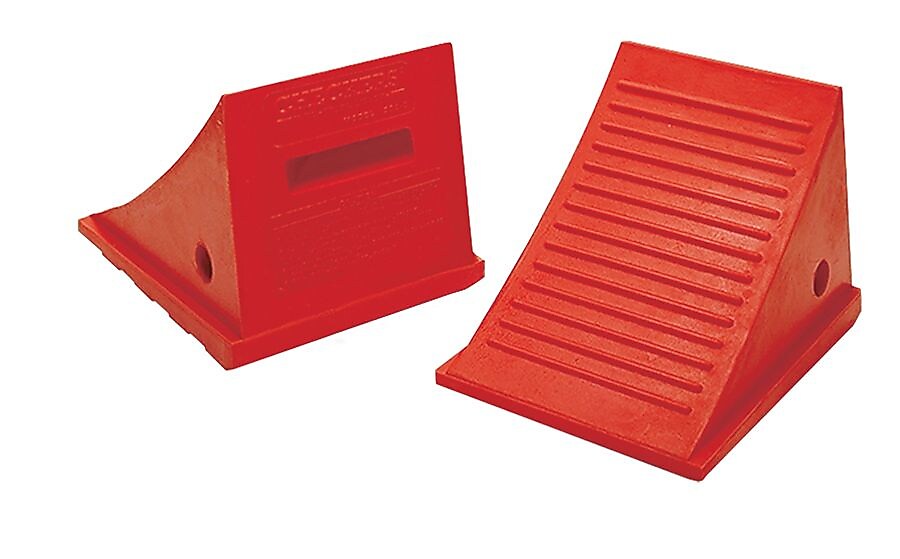 Checkers® Monster® Roadblock 6 lbs. Large Wheel Chock, Orange