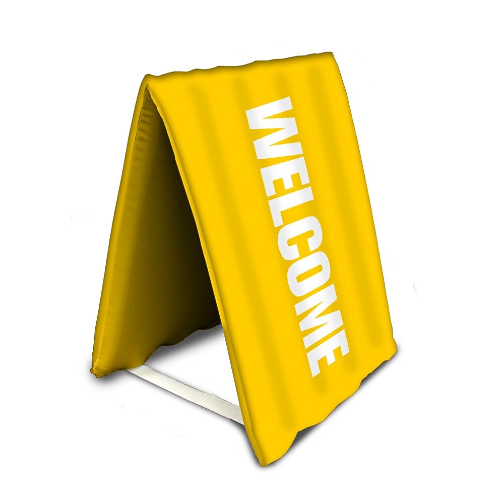 Metrix Aire Frame™ in Yellow 20" x 33", Welcome