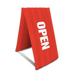 Metrix Aire Frame™ in Red 20" x 33", Open