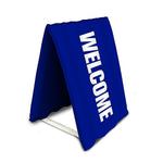 Metrix Aire Frame™ in Blue 20" x 33", Welcome