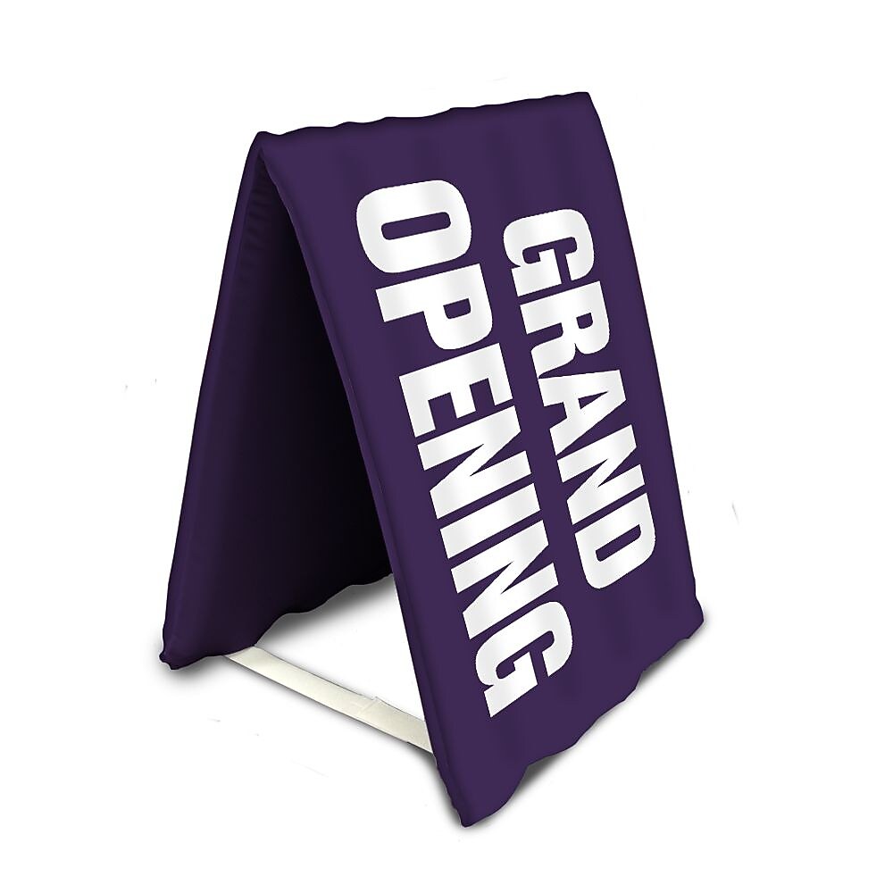 Metrix Aire Frame™ in Purple 20" x 33", Grand Opening