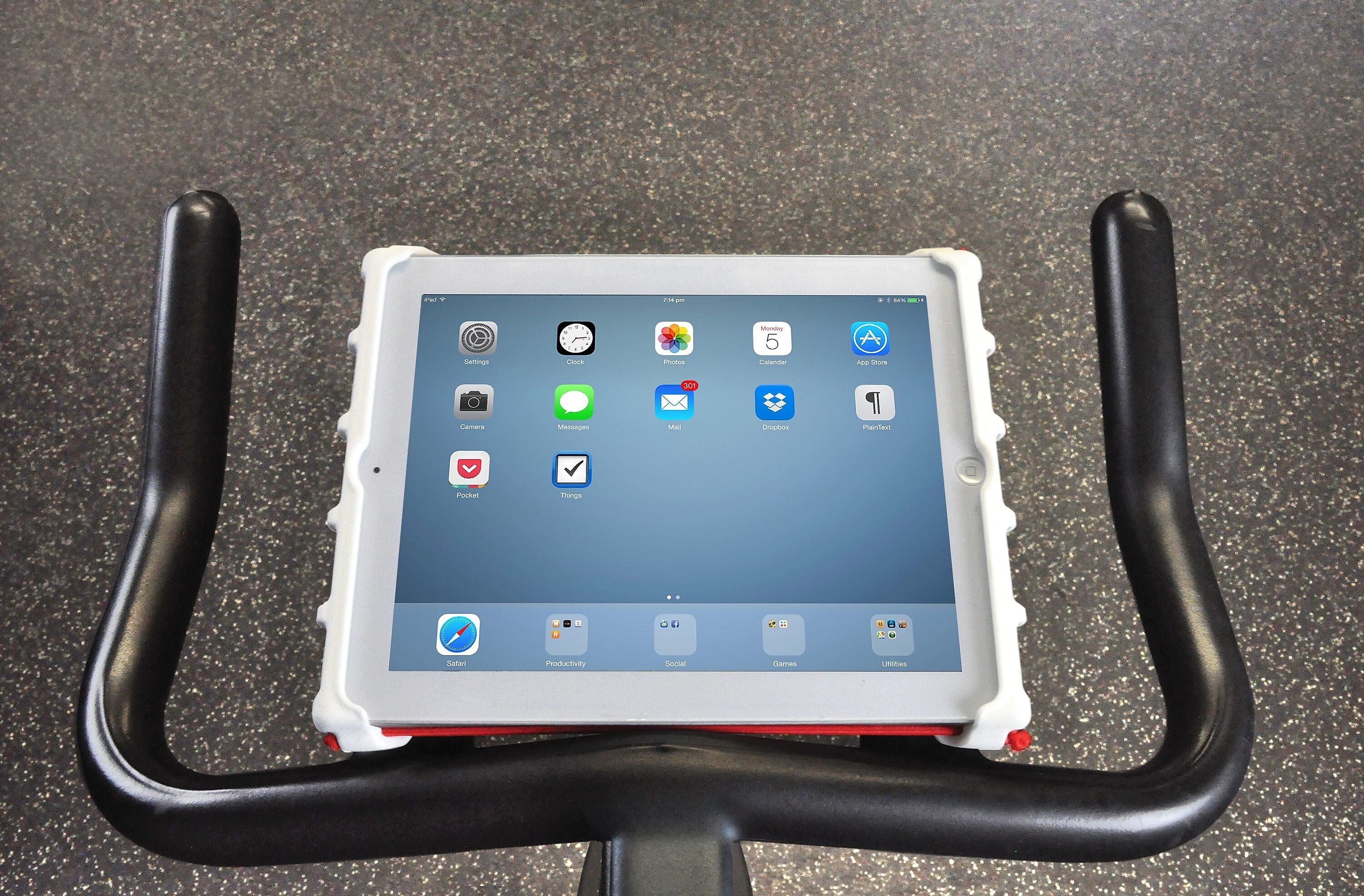 Delta Design HL7100 Tablet Caddy, White