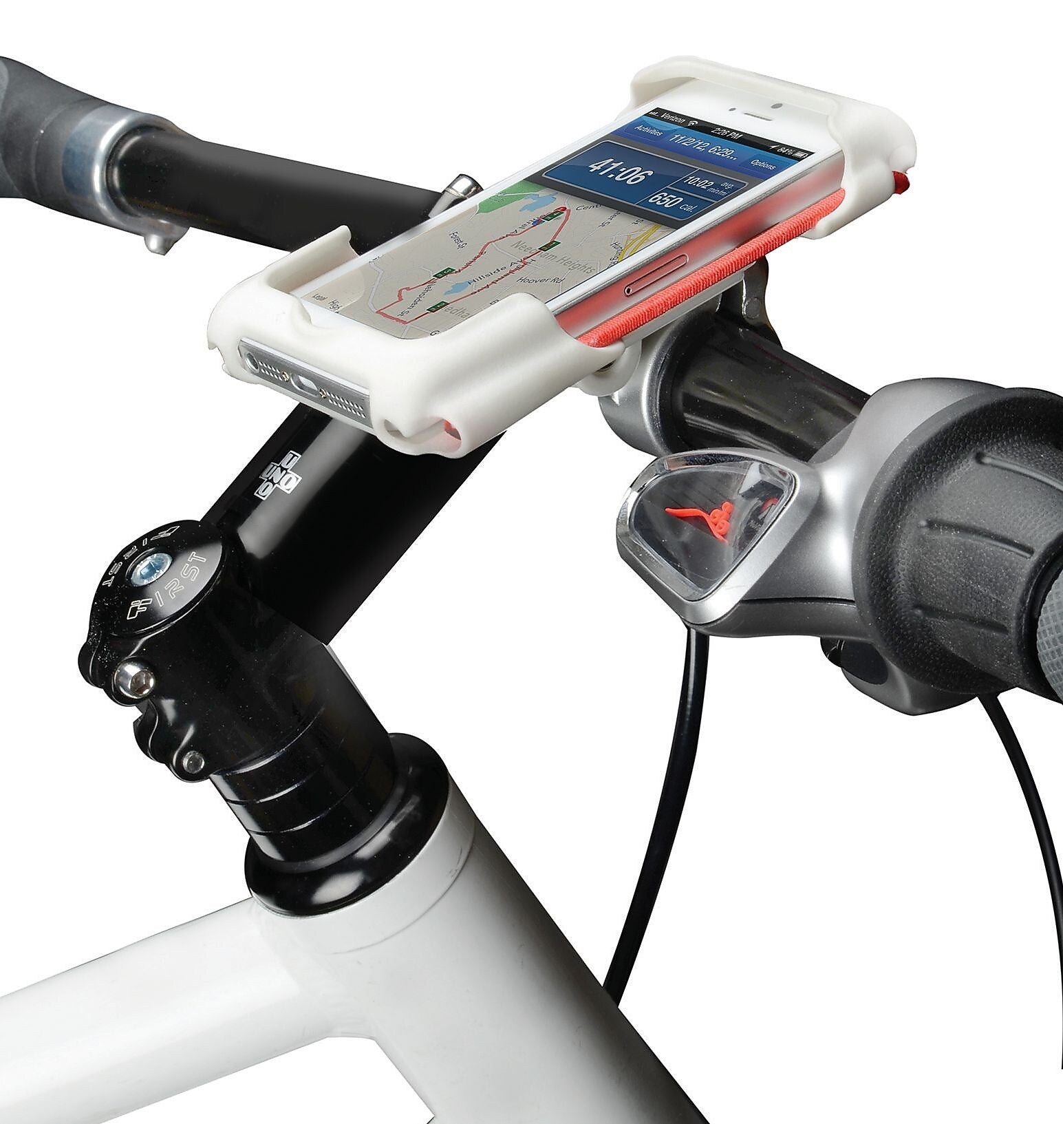 Delta Design Cell Phone Bicycle Mount, White (HL6100W)