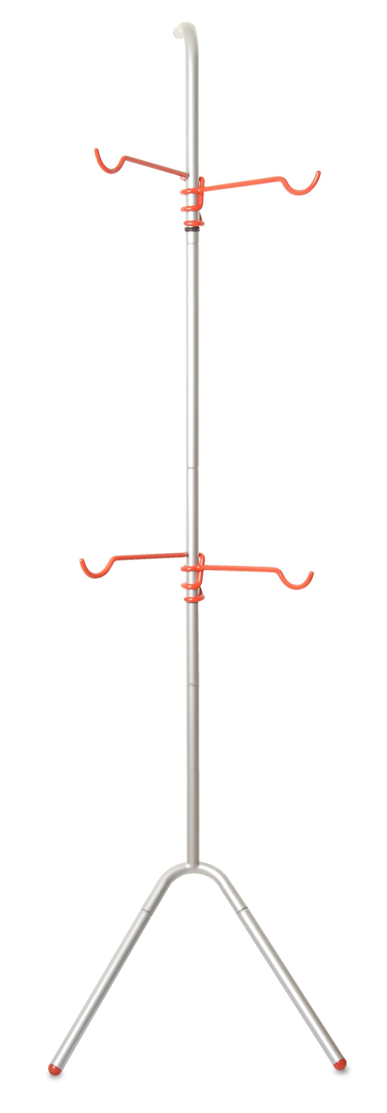 Delta Design RS6100 84"H x 22"W x 14"D Bike Rack, Silver