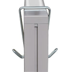 Alera Double Sided Partition Garment Hook, Silver, Steel, 2/Pack (ALECH2SR)
