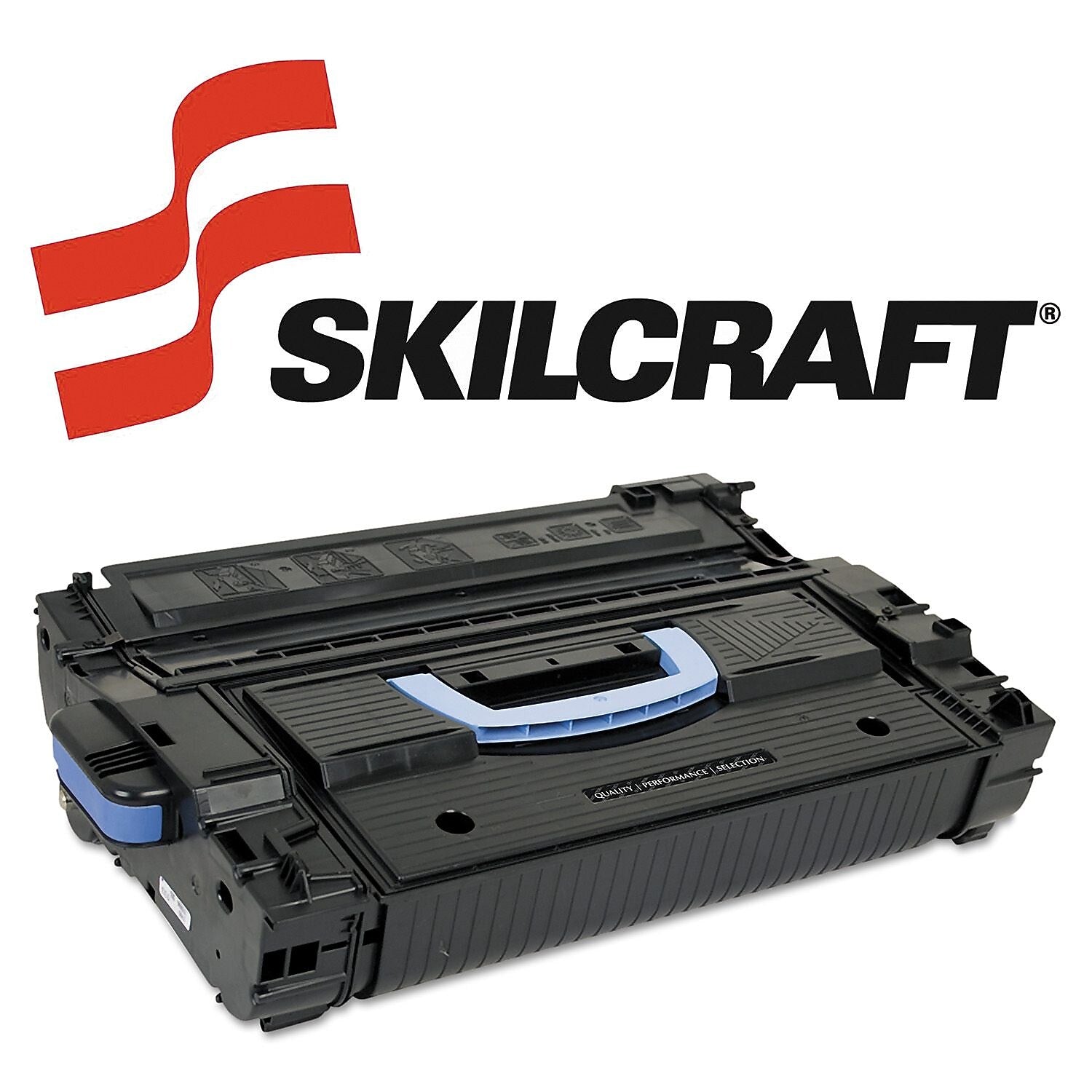 Skilcraft Remanufactured Black High Yield Toner Cartridge Replacement for HP 43X (C8543X)