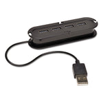 Tripp Lite 4-Port USB 2.0 Hub, Black (TRPU222004R)