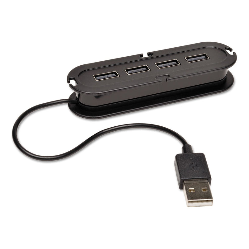 Tripp Lite 4-Port USB 2.0 Hub, Black (TRPU222004R)