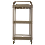 Update International BC-2416LGZ, 31'' Aluminum 3-Tier Heavy Duty Bus Cart
