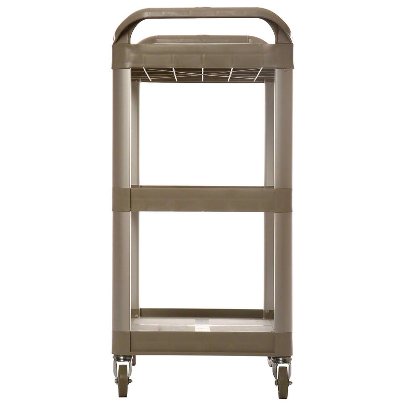 Update International BC-2416LGZ, 31'' Aluminum 3-Tier Heavy Duty Bus Cart