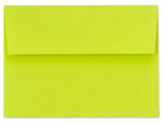 LUX A1 Invitation Envelopes (3 5/8 x 5 1/8) 250/Box, Wasabi (FE4865-22-250)