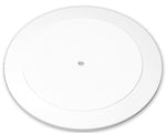 Azar Displays 15" Plastic Revolving Display Sloped Base White